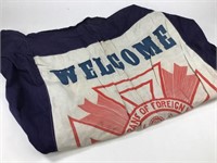 Welcome Veterans of Foreign Wars Banner