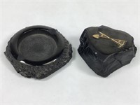 West Virginia Coal Carving Ash Tray & Decor