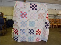 Nice Antique Quilt hand sewn