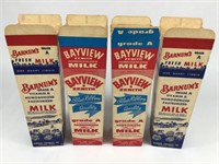 4 Vintage Milk Cartons