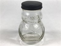 Mr Peanut Glass Jar