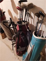 Sets of golf clubs all one deal