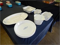 Nice Group of Cornflower Corning ware