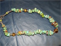 Turquoise cabochon Necklace