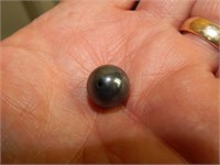 REAL Black Pearl (tested) large approx 1.1 cm