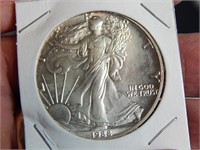 1988 90% Silver American Eagle