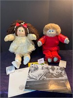 Cabbage Patch Dolls with Adoption Cards