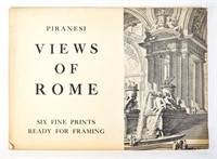 After Piranesi Views of Rome 6 Print Portfolio