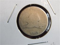 1857 Flying Eagle Cent (worn)