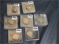 7 decent Buffalo Nickels
