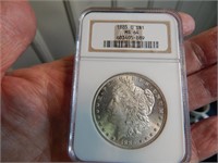 1885 O MS-64 Morgan Silver Dollar NGC