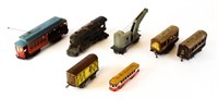 Grouping of 7 Model, Electric & Tin Litho Trains