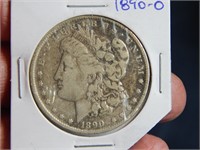 1890 O Morgan SILVER Dollar