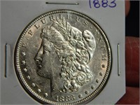 1883 Morgan SILVER Dollar NICE