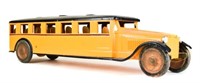 Vintage Tin Toy Bus With 1920's Style Front End