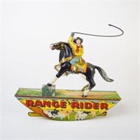 Marx Tin Litho Range Rider Wind-Up Toy