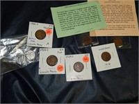 Nice group of some better dated lincoln cents