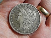 1889 Morgan Silver Dollar NICE