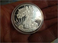 2020 W (west point) American Eagle Silver Dollar