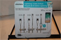 New ubiolabs lightning cable 3 pack