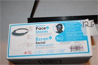 New premium face shields pack 5 pack