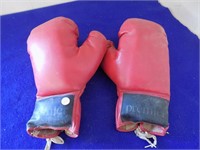 Red Vintage Boxing Gloves