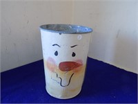 Painted Metal Can