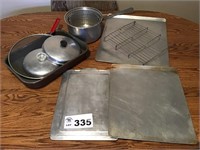 COOKIE SHEETS, PANS, LIDS