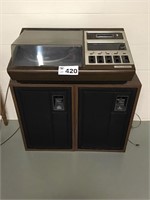 ZENITH AM/FM 8 TRACK TURNTABLE STEREO