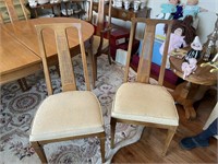 Drexel Mid Century Modern 6 Cane Back Chairs
