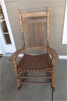 Wooden Rocking Chair-22"W