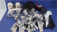 5 Pc Placesetting for 8 w/Serving Utensils of