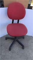 Swivel Office Chair w/Wheels-fabric
