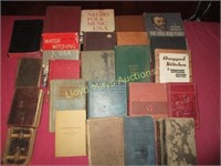 Vintage & Antique Hard Cover Book Collection