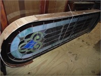 Extra Long Stain Glass Window