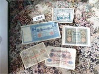 c. 1920-1940's German Bank Marks