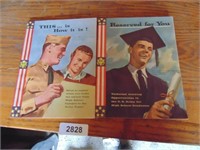c. 1950's Army Recruiting Literature