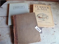 (2) Currier & Ives Books