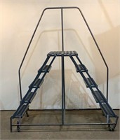 Rolling Dual Step Ladder