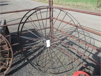 (2) 53.5" Steel Wheels