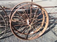(2) 46" Steel Wheels