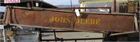 Vintage John Deere Sign - 8' Long x 14.5" Wide