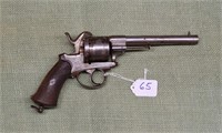 Belgian Made Model Pinfire Revolver