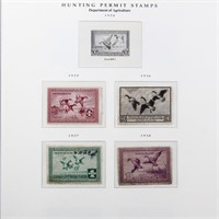 US Stamps Federal Ducks #RW2/RW53 CV $1850