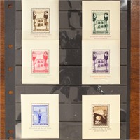 Spain Civil War Stamps Set of 6 Mini-sheets of 1