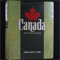 Canada Stamps Mint 1890s-1970s in Harris Album