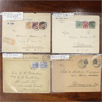 Germany Stamps 20 Covers 1898-1919 mostly Germania
