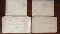 Germany Stamps 20 Feldpost Covers WWII, some inter