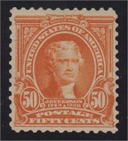 US Stamps #310 Mint RG Clean and Fresh