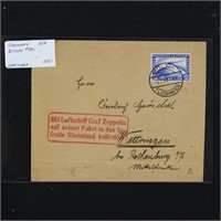 Germany Stamps #C36 Used on Cover